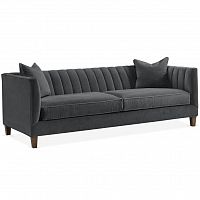 диван penelope sofa прямой серый в Набережных Челнах