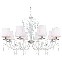 подвесная люстра arte lamp romana snow a1743lm-8wh в Набережных Челнах