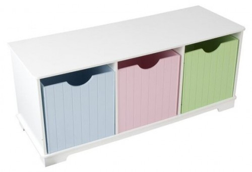 скамья kidkraft storage bench pastel (14565) в Набережных Челнах