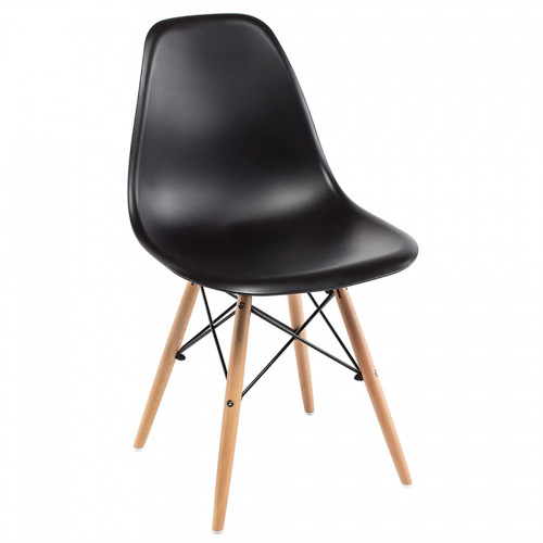 стул деревянный eames pc-015 black в Набережных Челнах