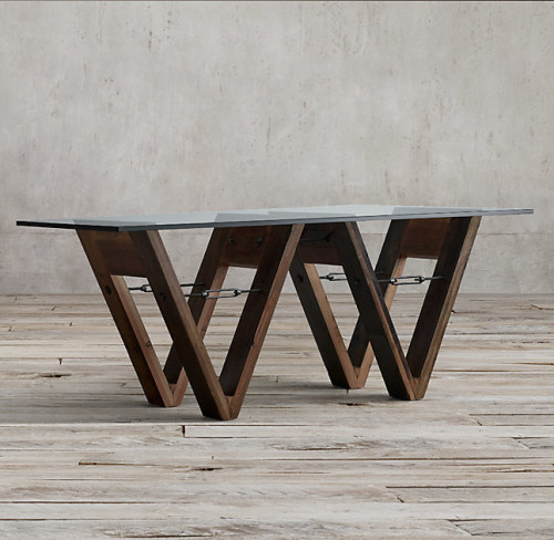 стол wood and glass 182 коричневый в Набережных Челнах