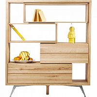 стеллаж bookcase коричневый в Набережных Челнах