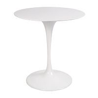 стол eero saarinen style tulip table top mdf d70 глянцевый белый в Набережных Челнах