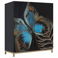 комод butterfly черный в Набережных Челнах