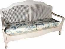 французкая лавочка mobilier de maison сине-белая в Набережных Челнах