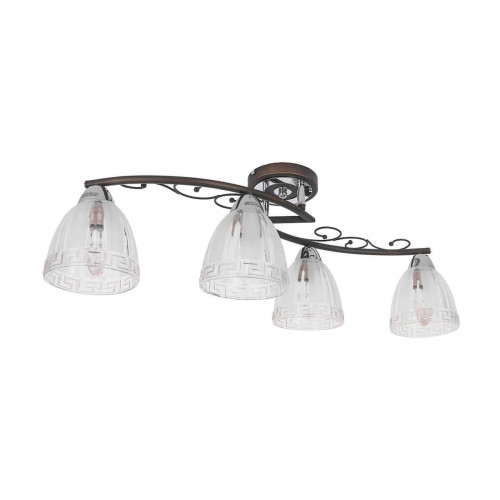 потолочная люстра idlamp nield 232/4pf-blackchrome в Набережных Челнах