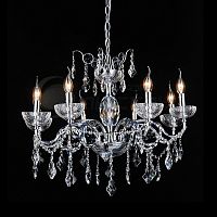 люстра md103906-8a от illuminati серебряный в Набережных Челнах