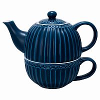 чайник с чашкой alice dark blue в Набережных Челнах
