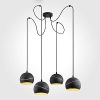 подвесная люстра tk lighting 2221 yoda black orbit в Набережных Челнах