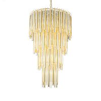 люстра gigi 13 gold от delight collection прозрачная/золото в Набережных Челнах