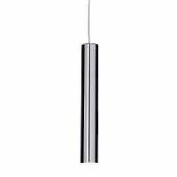 подвесной светодиодный светильник ideal lux ultrathin sp1 small round cromo в Набережных Челнах