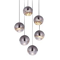 подвесной светильник globo 6u nickel от delight collection в Набережных Челнах