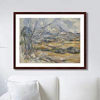 картина: montagne sainte-victoire, 1890г. в Набережных Челнах