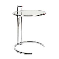 стол журнальный eileen gray style cocktail table e-1027 прозрачный в Набережных Челнах