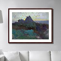 картина: rocky peak, 1875г. в Набережных Челнах