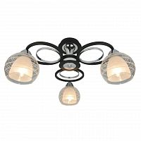 потолочная люстра arte lamp ginevra a1604pl-3bk в Набережных Челнах