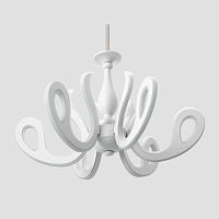 потолочная светодиодная люстра ambrella light orbital classic fk81/6 wh 292w d640 белая в Набережных Челнах