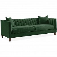 диван penelope sofa прямой зеленый в Набережных Челнах