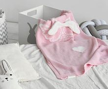 плед ангел 60*90 св.розовый в Набережных Челнах