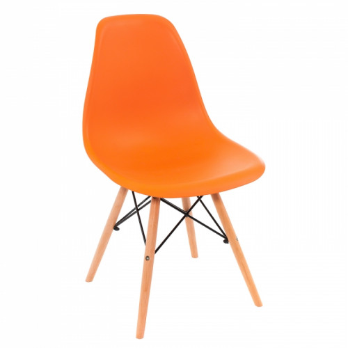 стул деревянный eames pc-015 orange в Набережных Челнах