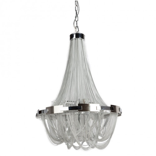 люстра firenzo серебро, прозрачная в Набережных Челнах