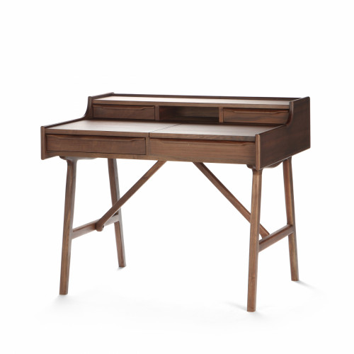 письменный стол walnut ottosen коричневый в Набережных Челнах