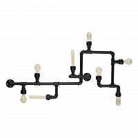 потолочная люстра ideal lux plumber pl8 nero в Набережных Челнах