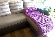 плед нежность фиолетовый большой в Набережных Челнах