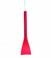 подвесной светильник ideal lux flut sp1 small rosso в Набережных Челнах